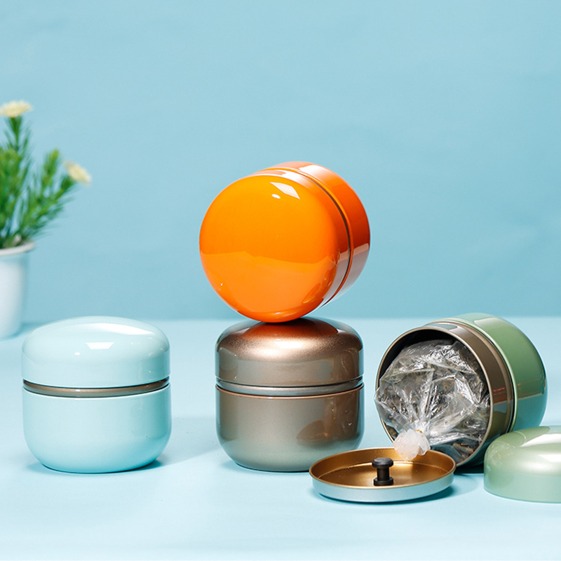 Coffee Tea Canister Set - 50g Electroplated Tinplate Tea Storage Tin