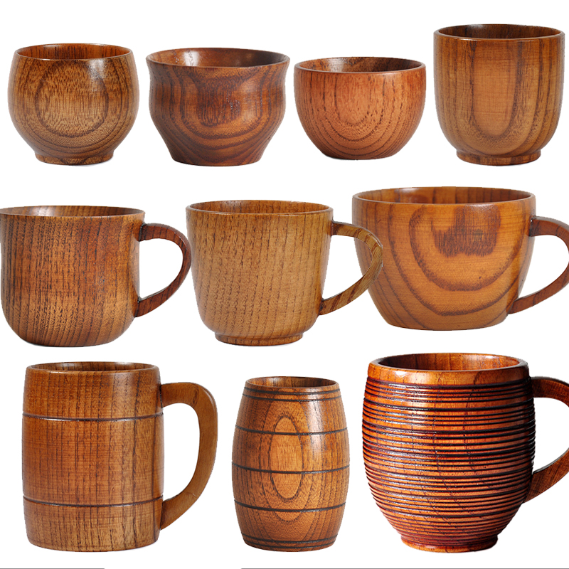 Juice Tea Coffee - Wooden Cup Wood Coffee Tea Beer