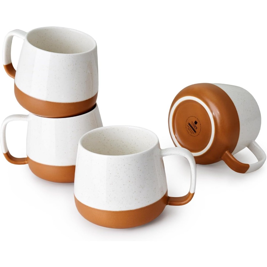 Juice Tea Coffee - Ceramic Coffee Mug Set of 4