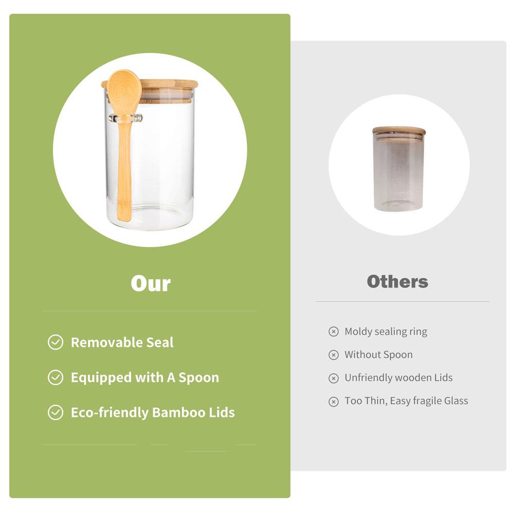 Airtight Food Storage Plastic  - Coffee Tea Sugar Canisters incelemesi ve fiyatı