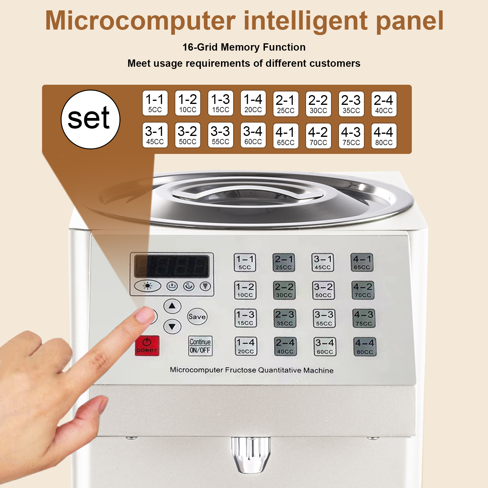 Automatic Fructose Dispenser E - Coffee Tea Sugar incelemesi ve fiyatı