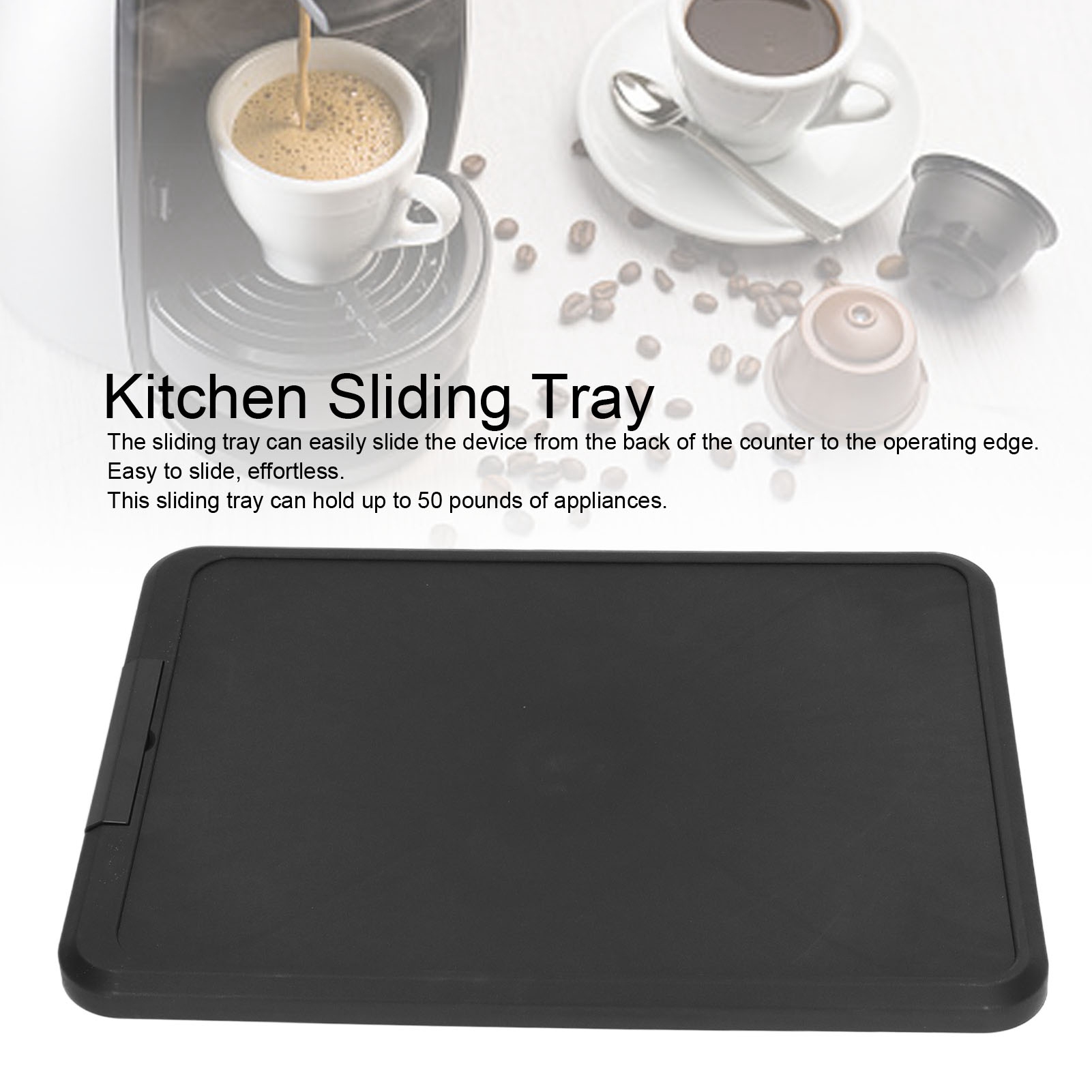 Kitchen Appliance Sliding Tray - Coffee & Tea Garden Lincoln Menu incelemesi ve fiyatı