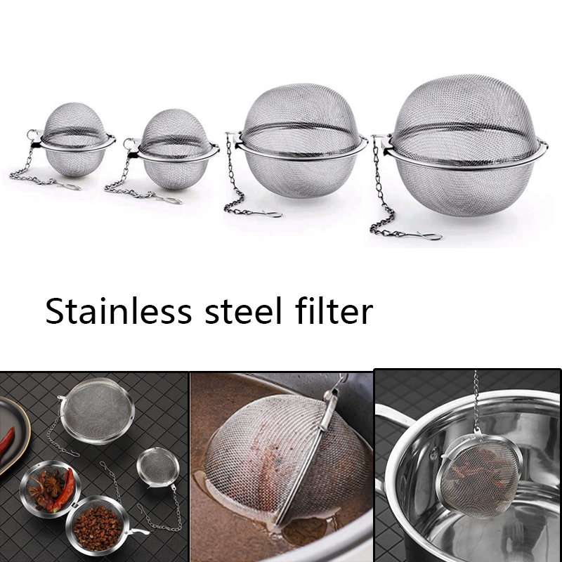 1-5pcs Tea Infuser Stainlesss  - Tea Strainer Mesh incelemesi ve fiyatı