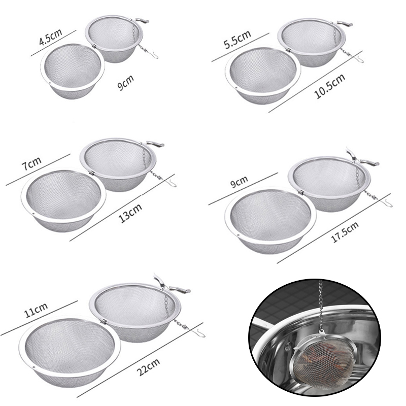 1-5pcs Tea Infuser Stainlesss  - Tea Strainer Mesh incelemesi ve fiyatı