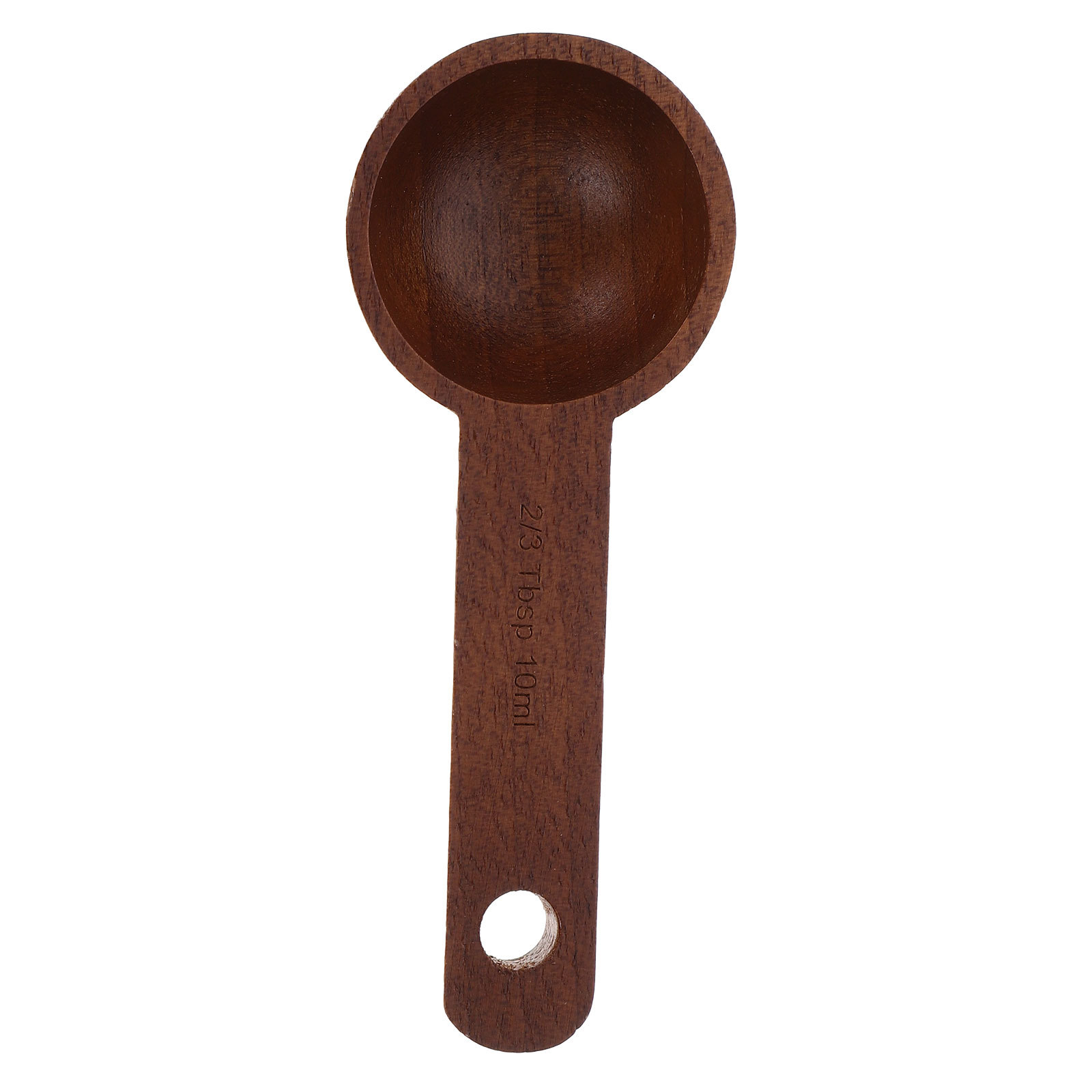 1pc Black Walnut Wood Measurin - Coffee Tea Sugar incelemesi ve fiyatı