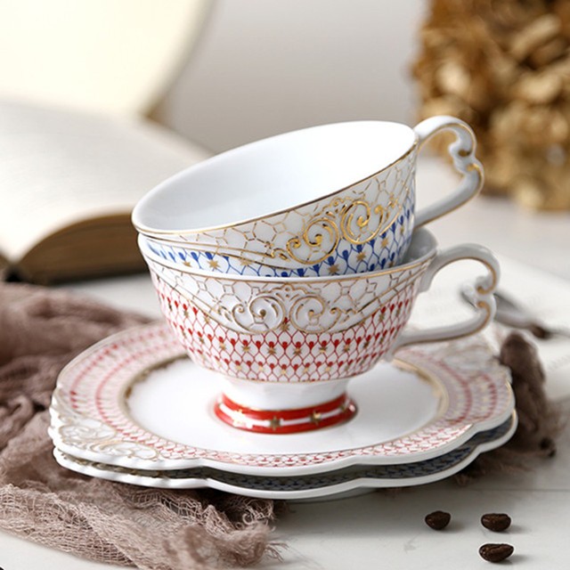 European Ceramic Coffee Cup, H - Coffee Tea Flower incelemesi ve fiyatı