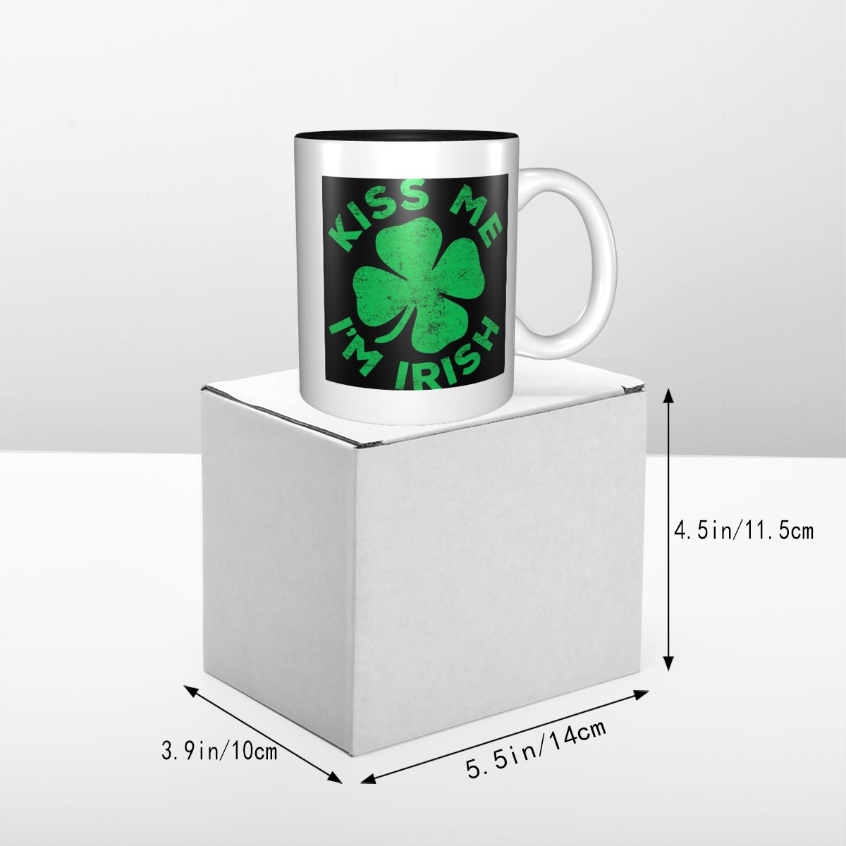 Kiss Me I'm Irish Mug Funny Ce - Coffee Tea With Me incelemesi ve fiyatı