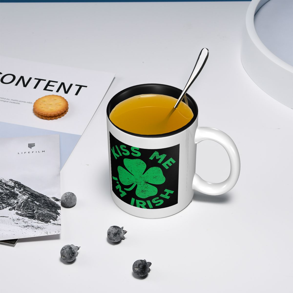 Kiss Me I'm Irish Mug Funny Ce - Coffee Tea With Me incelemesi ve fiyatı
