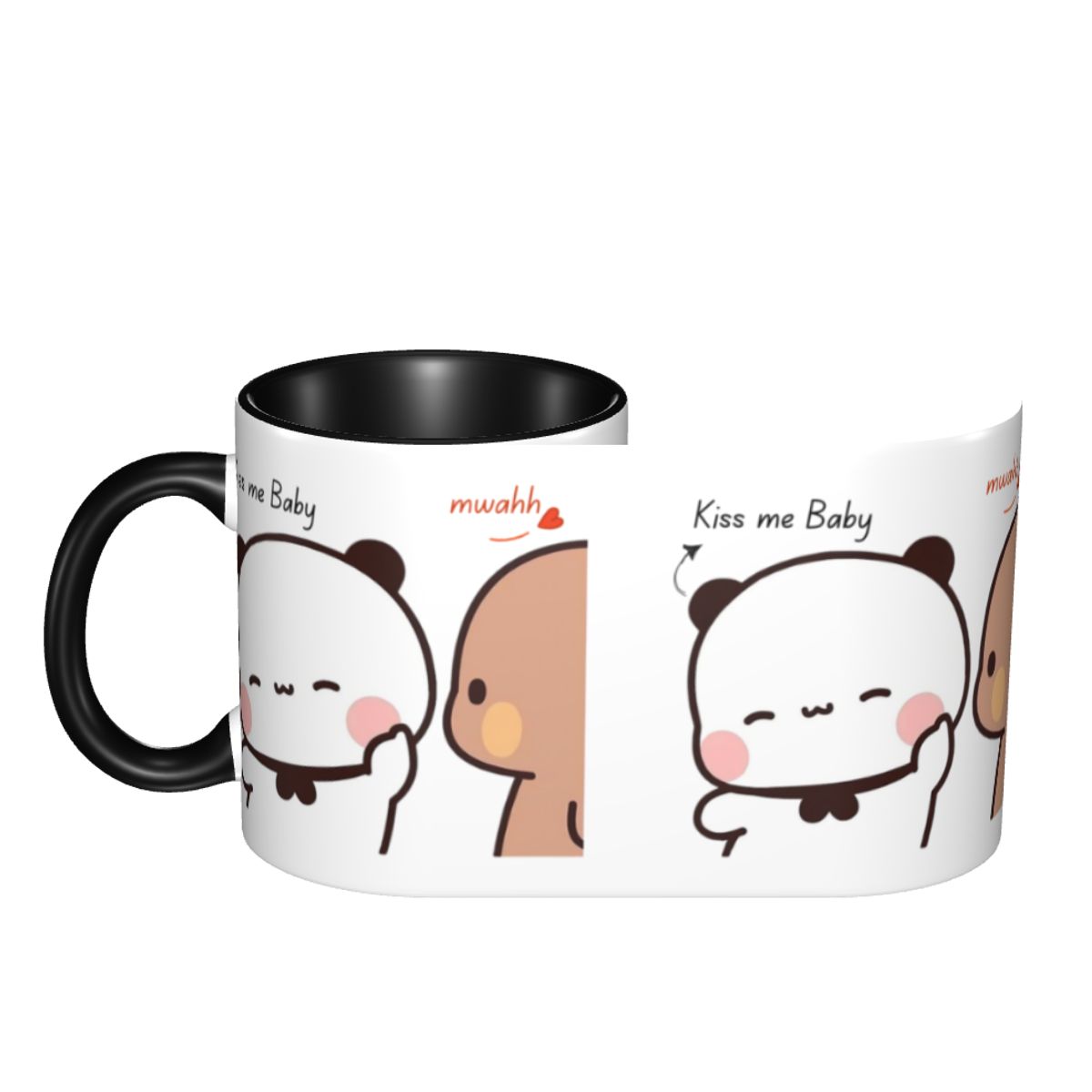 Personalized Kiss Me Baby Mwah - Coffee Tea With Me incelemesi ve fiyatı