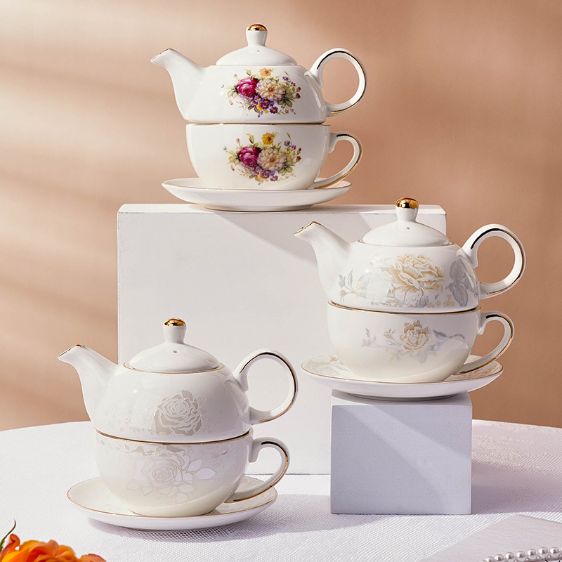 480ml Ceramic Tea for One Set  - Coffee Tea Flower incelemesi ve fiyatı