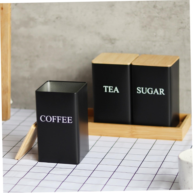 3PCS Set Tea Coffee Sugar Cani - Coffee Tea Sugar Container Set incelemesi ve fiyatı