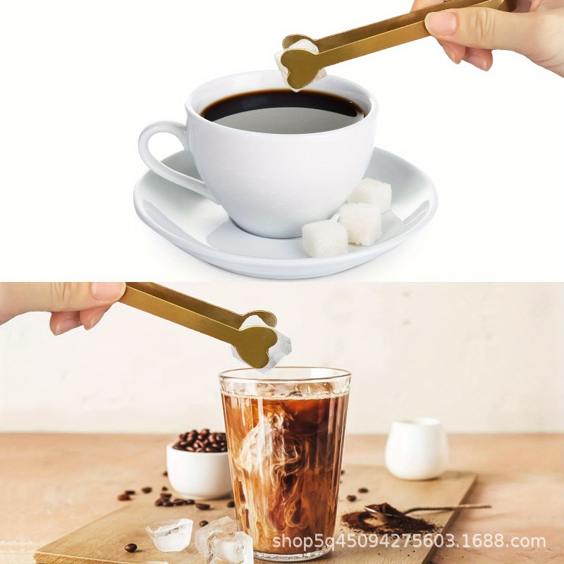 4/6PCS Stainless Steel Heart-S - Coffee Tea Sugar incelemesi ve fiyatı