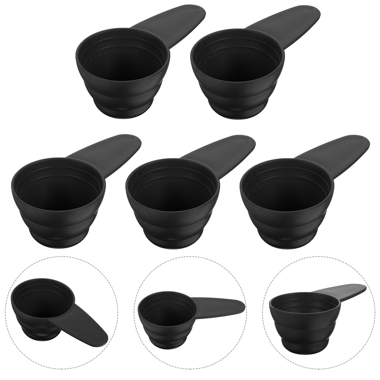 5Pcs Measure Spoon Long Handle - Coffee Tea Sugar incelemesi ve fiyatı