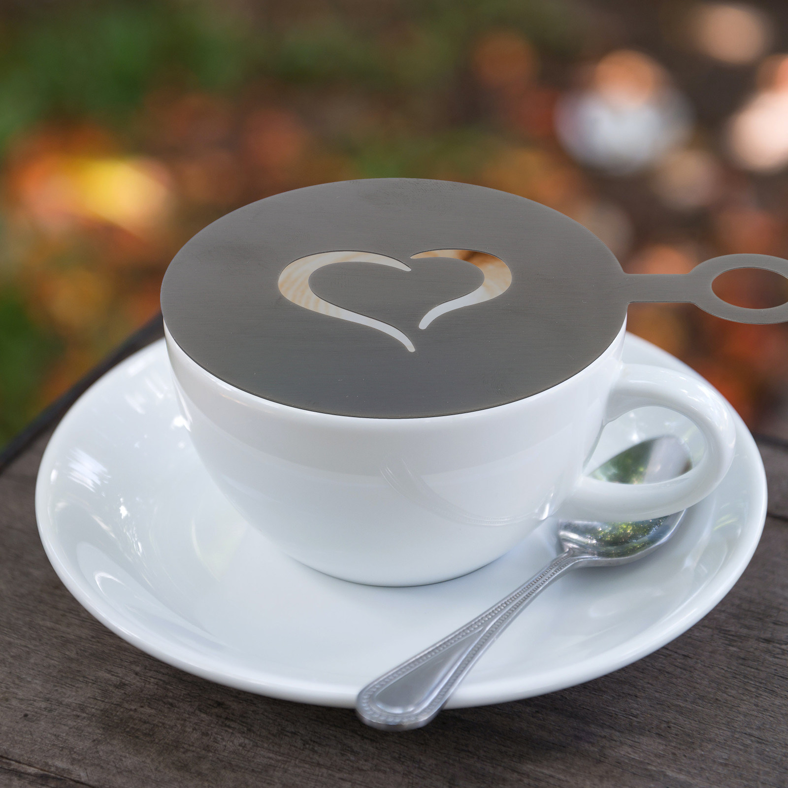4Pcs Professional Latte Art St - Coffee Stencil Art incelemesi ve fiyatı