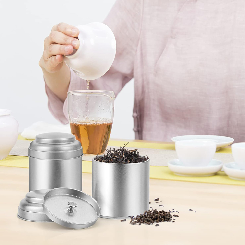 Tea Tin with Airtight Double L - Coffee Tea Sugar Canisters incelemesi ve fiyatı