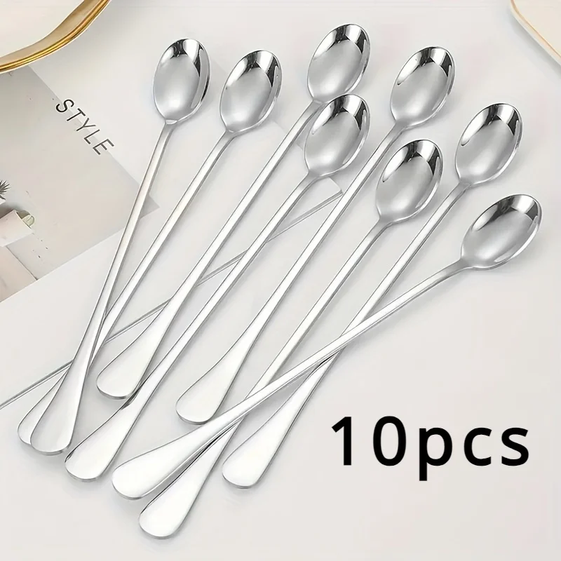 Stainless Steel 1/10pcs Long H - Tea Coffee Utensils incelemesi ve fiyatı