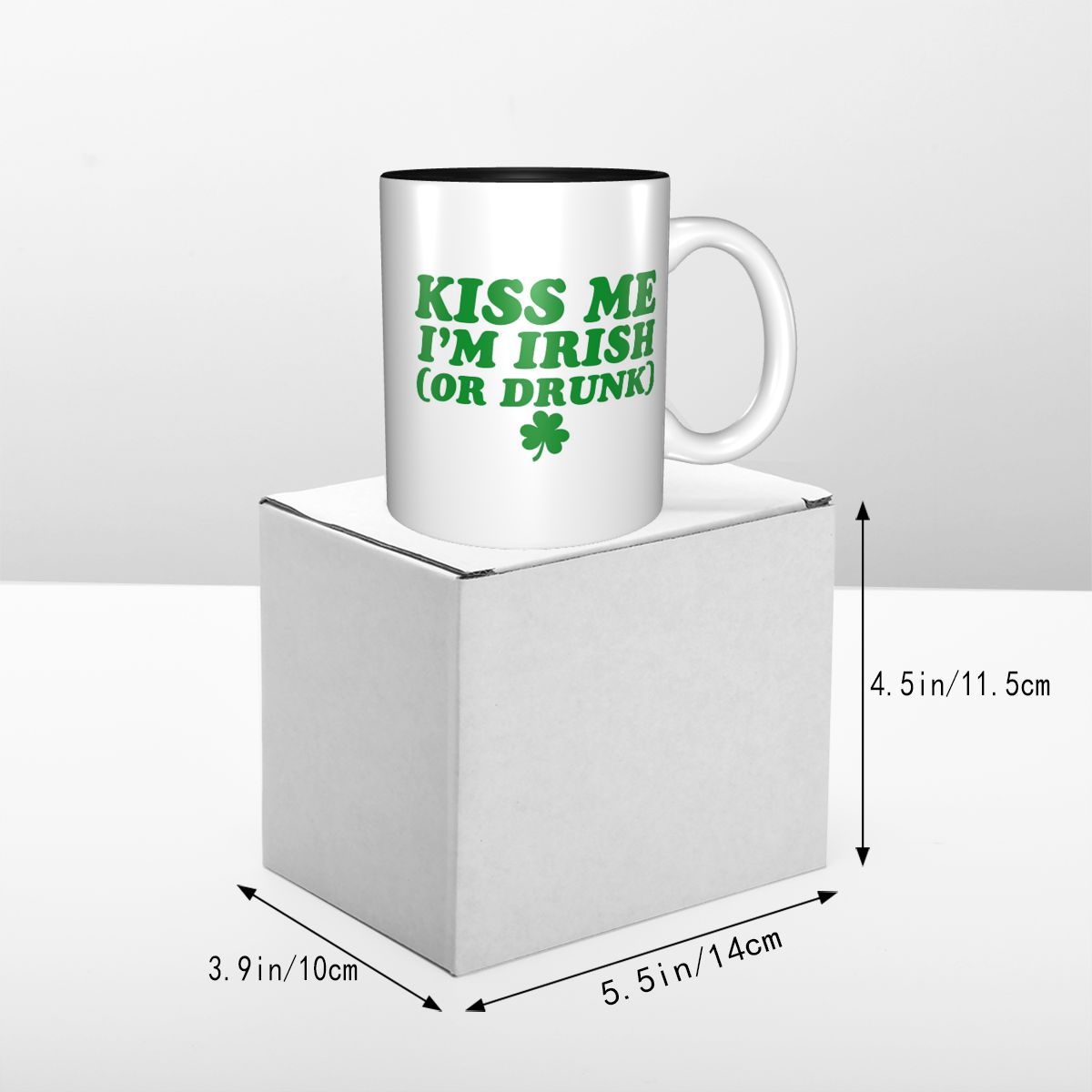 Kiss Me I'm Irish Mug Funny Ce - Coffee Tea With Me incelemesi ve fiyatı