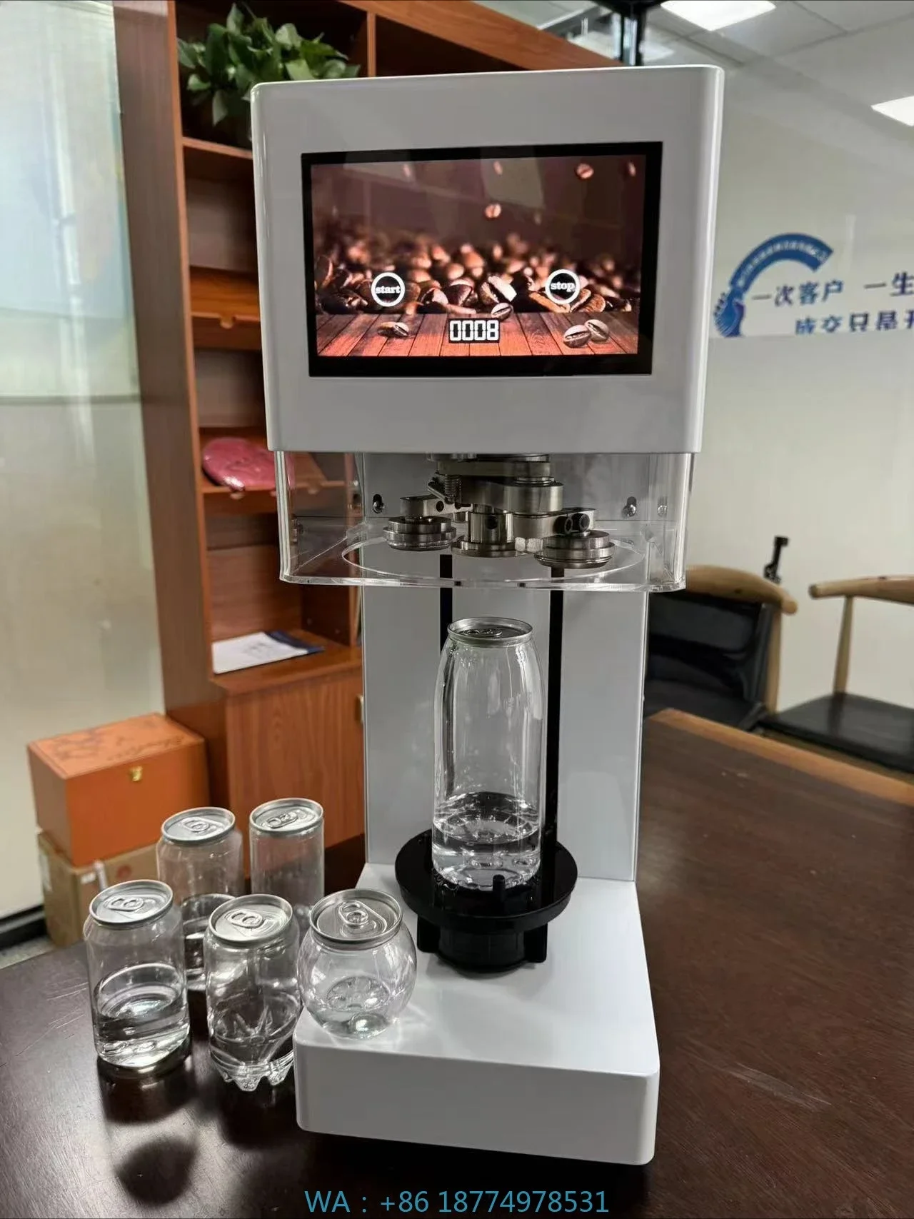 Seamer PET Can Sealing Machine - Juice Tea Coffee incelemesi ve fiyatı