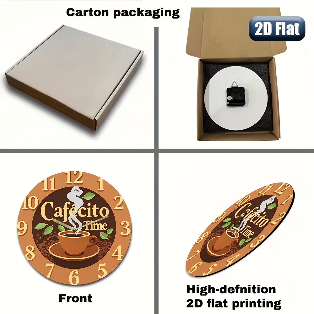 2D Flat Design, 8-Inch Cafecit - Coffee Bean & Tea Menu incelemesi ve fiyatı
