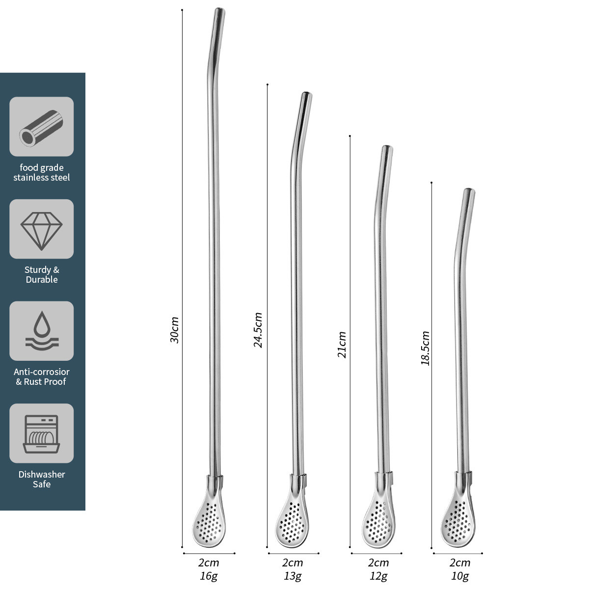 Detachable Stainless Steel Str - Tea Coffee Utensils incelemesi ve fiyatı