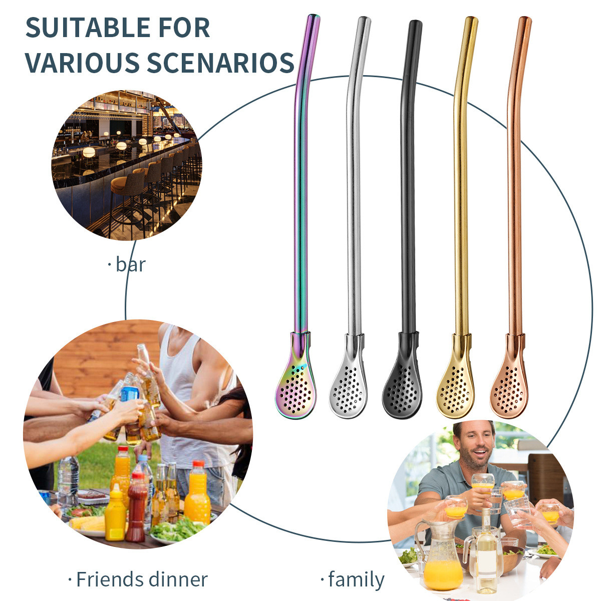 Detachable Stainless Steel Str - Tea Coffee Utensils incelemesi ve fiyatı