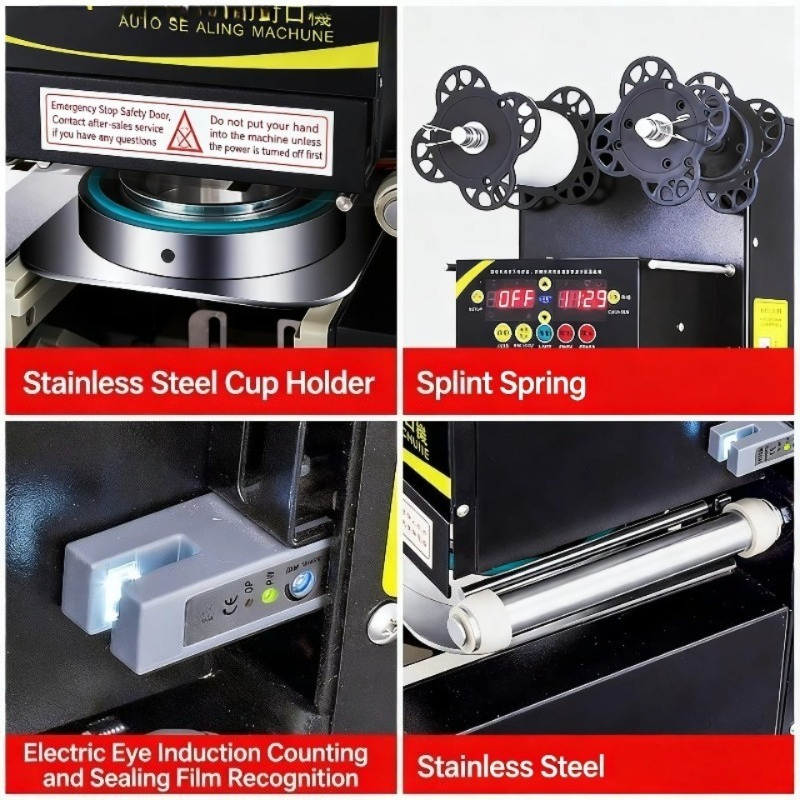 Automatic Plastic Cup Sealing  - Juice Tea Coffee incelemesi ve fiyatı