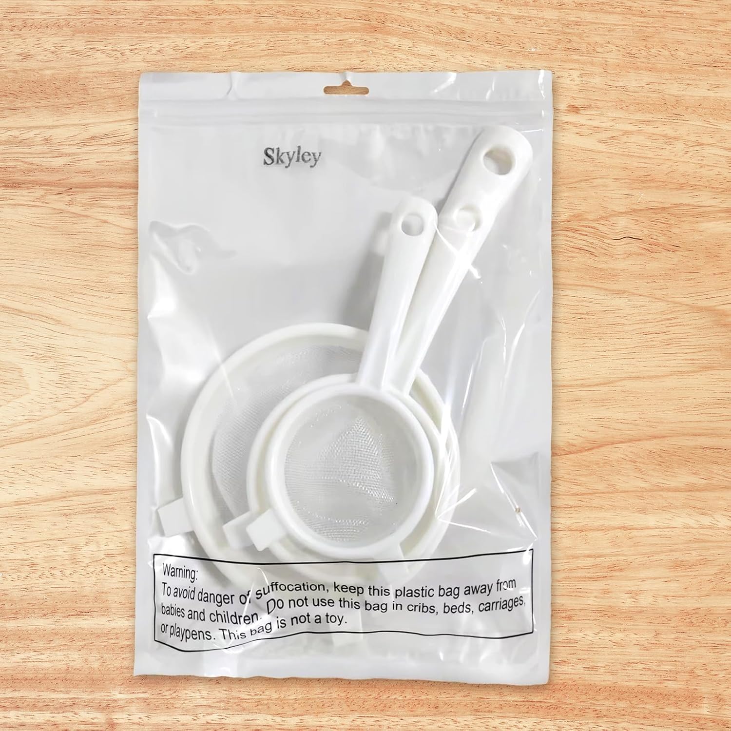 3 Pcs Plastic Mesh Strainers w - Tea Strainer Mesh incelemesi ve fiyatı