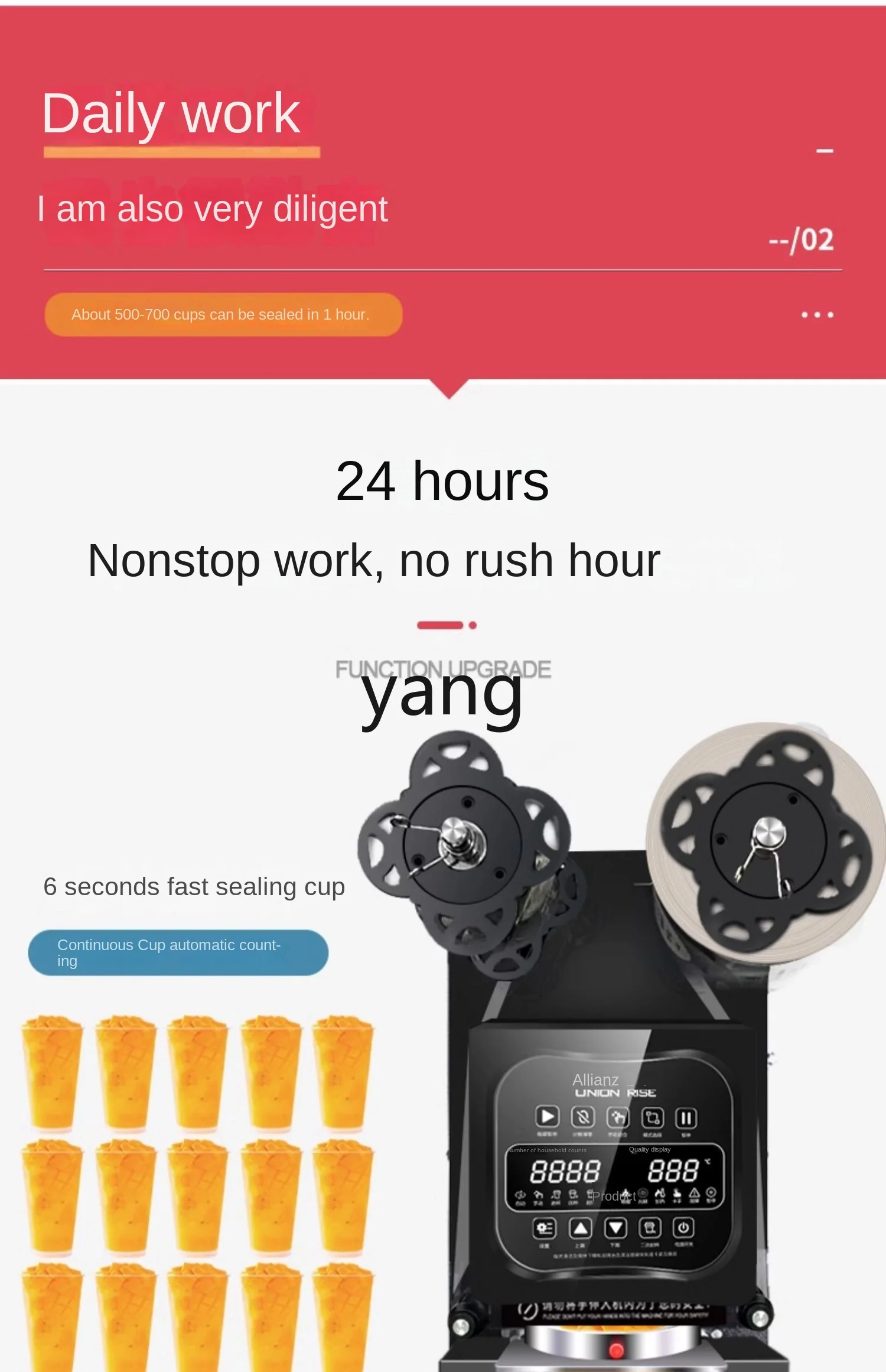 CX Sealing Machine Milk Tea Sh - Tea & Coffee Quận 1 incelemesi ve fiyatı