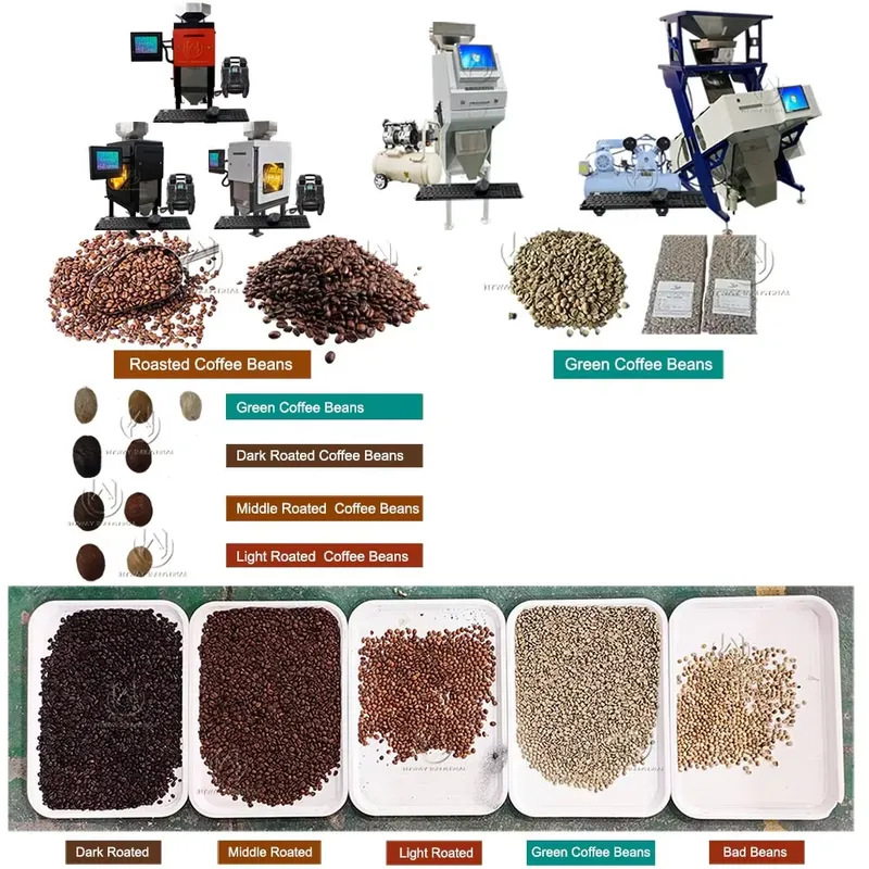 HCS100 Mini 50-100kg/h Coffee  - Coffee Bean & Tea Menu incelemesi ve fiyatı
