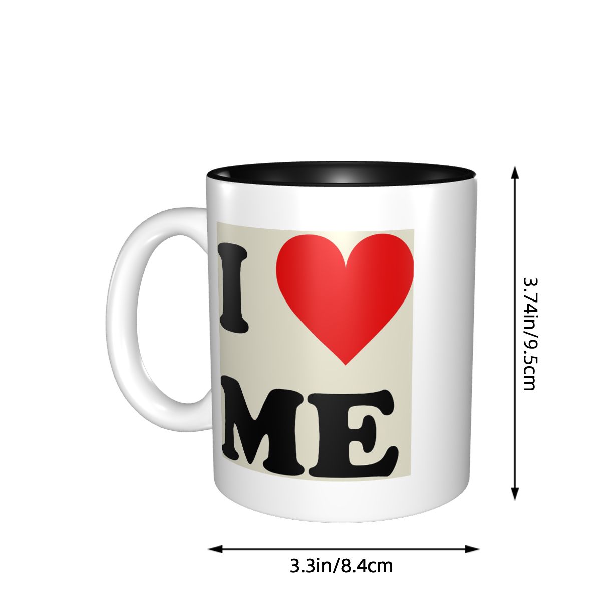 I Love Me Heart Mug Funny Cera - Coffee Tea With Me incelemesi ve fiyatı