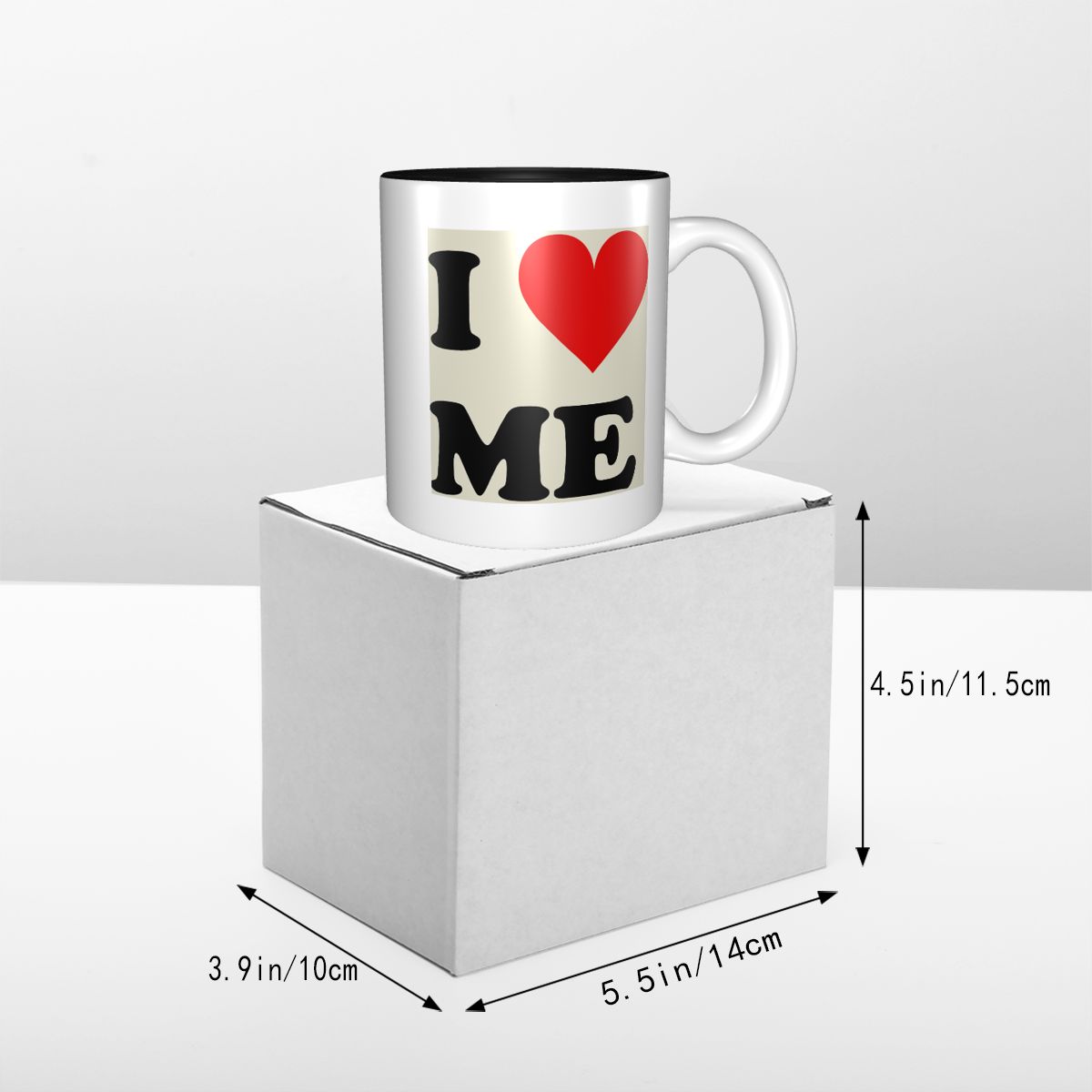 I Love Me Heart Mug Funny Cera - Coffee Tea With Me incelemesi ve fiyatı