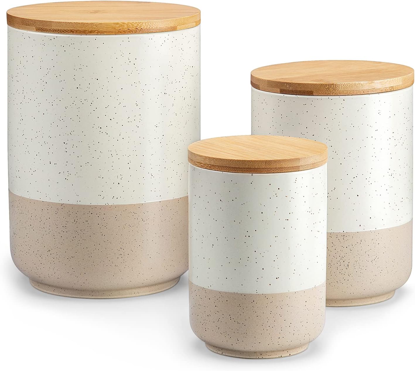 Sabine Ceramic Canister Set wi - Coffee Tea Sugar Canisters incelemesi ve fiyatı