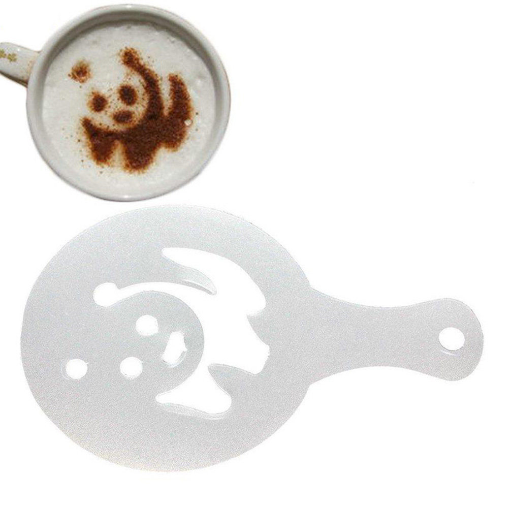 16Pcs Coffee Stencils for Latt - Coffee Stencil Art incelemesi ve fiyatı