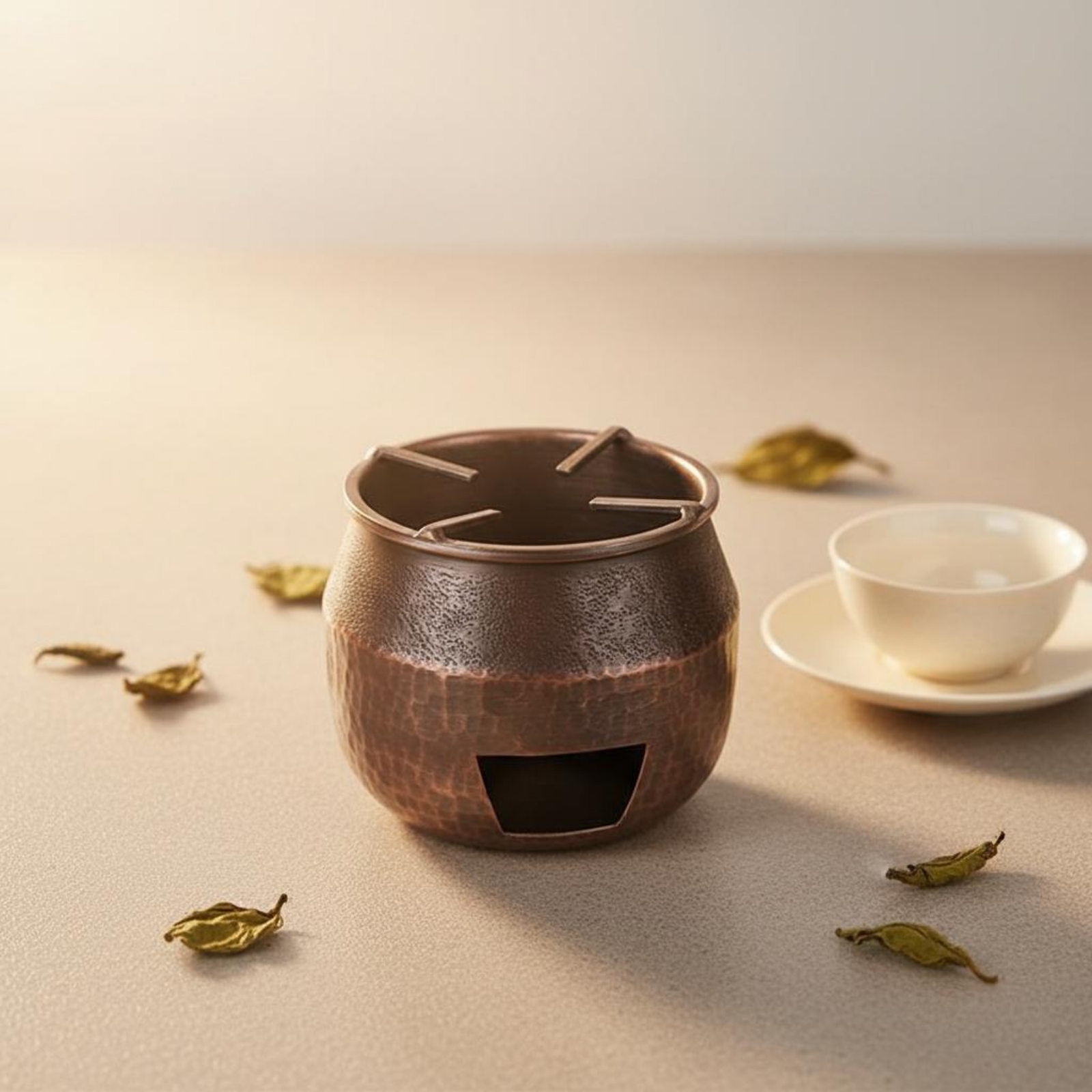 Copper Tea Heater Traditional  - Tea & Coffee Quận 1 incelemesi ve fiyatı