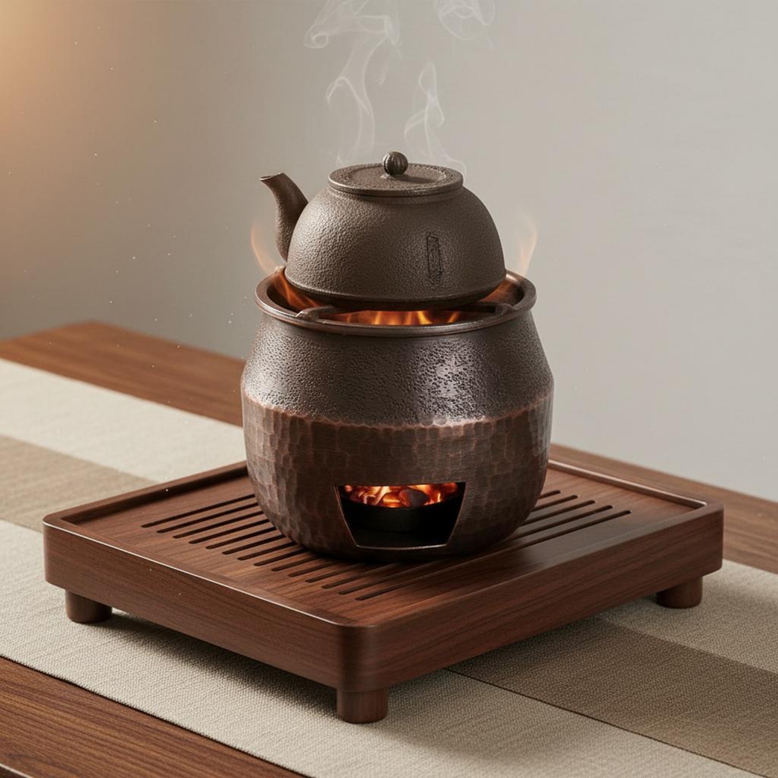 Copper Tea Heater Traditional  - Tea & Coffee Quận 1 incelemesi ve fiyatı