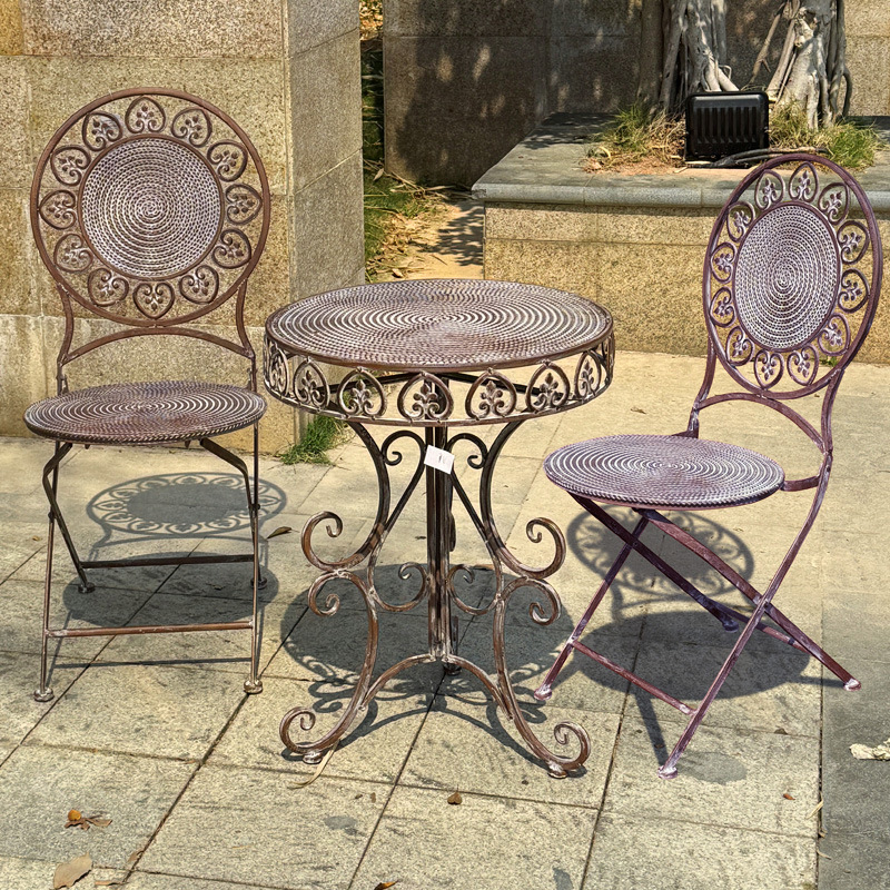 Garden European retro wrought  - Coffee Tea For Garden incelemesi ve fiyatı