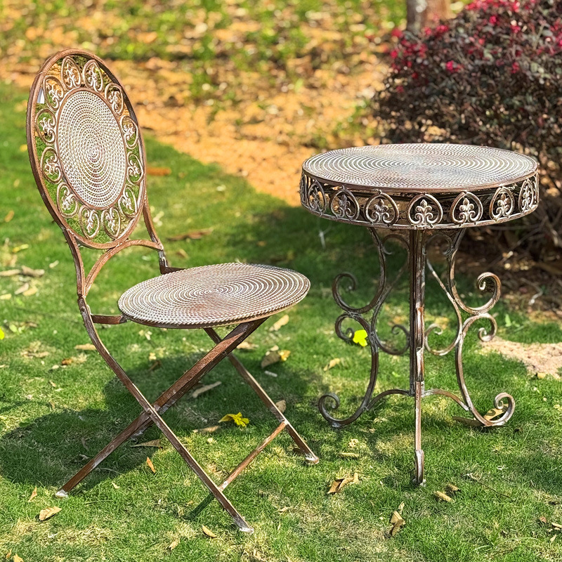 Garden European retro wrought  - Coffee Tea For Garden incelemesi ve fiyatı