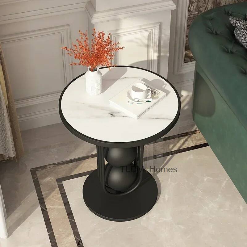 Tea Round Coffee Table Marble  - Coffee Tea For Garden incelemesi ve fiyatı