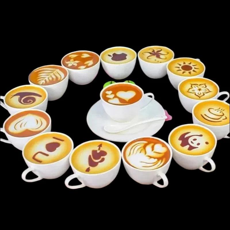 16Pcs/Set Coffee Mold Latte Ca - Coffee Stencil Art incelemesi ve fiyatı
