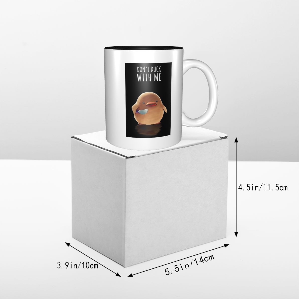 Don't Duck With Me - Meme Mug  - Coffee Tea With Me incelemesi ve fiyatı