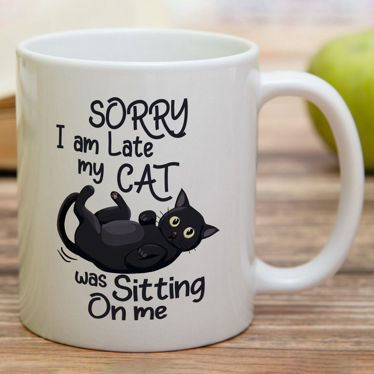 1 Funny Cat Shaped Ceramic Mug - Coffee Tea With Me incelemesi ve fiyatı
