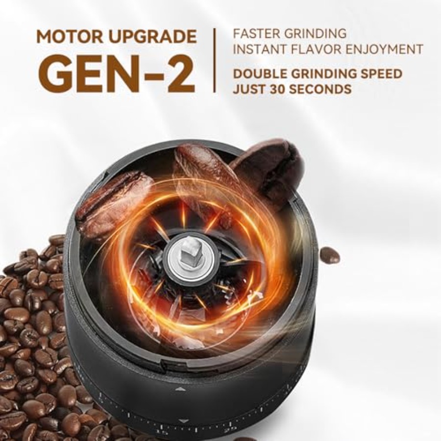 Portable Electric Coffee Grind - Coffee & Tea Garden Lincoln Menu incelemesi ve fiyatı