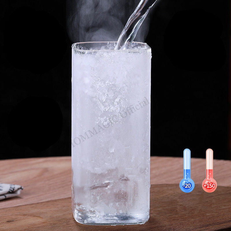6/4/2/1Pcs Square Glass Cup Co - Juice Tea Coffee incelemesi ve fiyatı