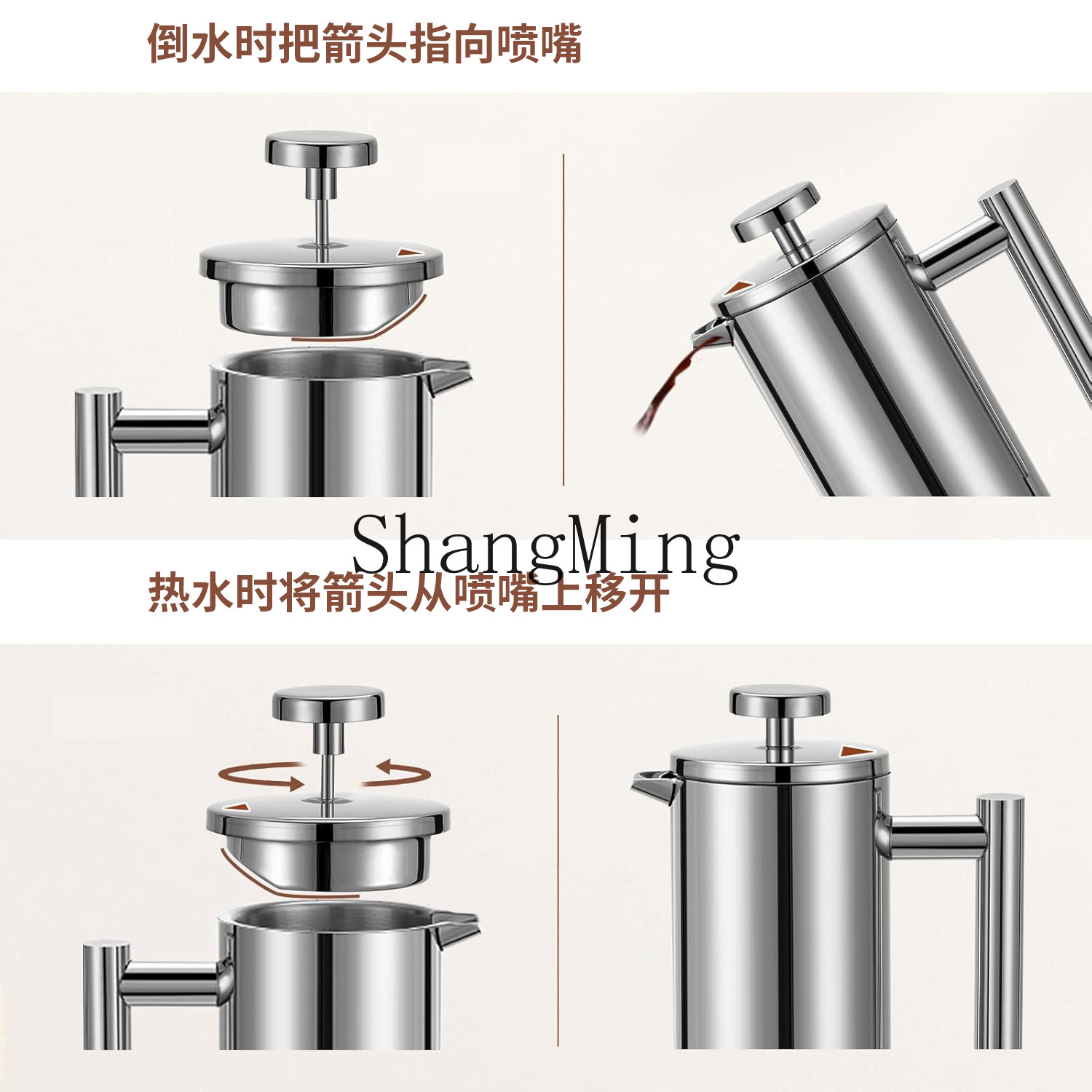 DSA stainless steel French pre - Tea Coffee Utensils incelemesi ve fiyatı