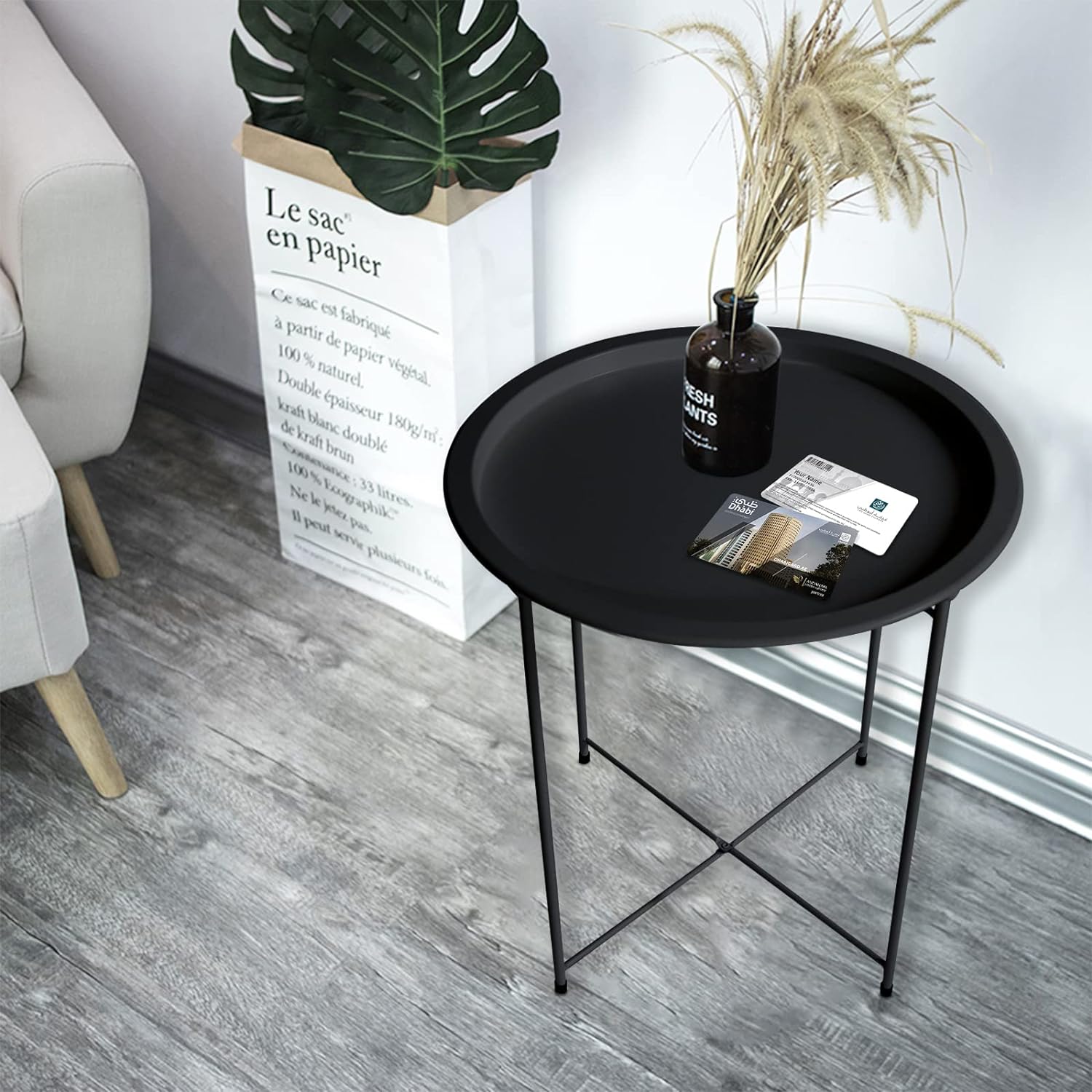Round Side Table Coffee and Te - Coffee X Tea incelemesi ve fiyatı