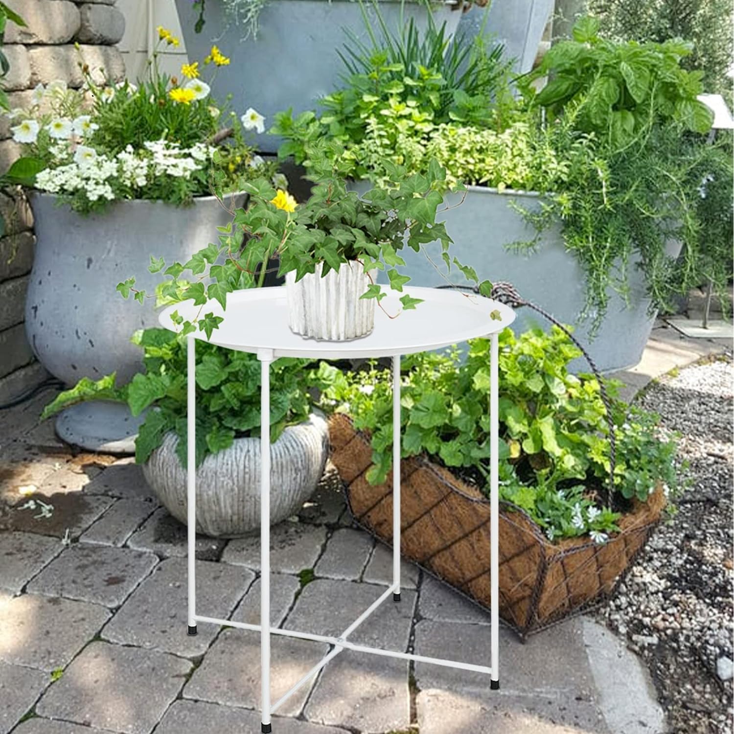 Round Side Table Coffee and Te - Coffee X Tea incelemesi ve fiyatı