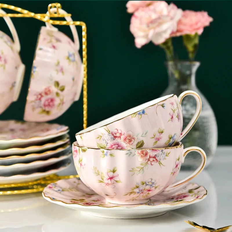 3PCS/Sets Pastoral style Flowe - Coffee Tea Flower incelemesi ve fiyatı
