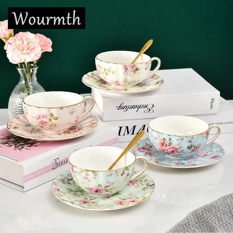 3PCS/Sets Pastoral style Flowe - Coffee Tea Flower incelemesi ve fiyatı