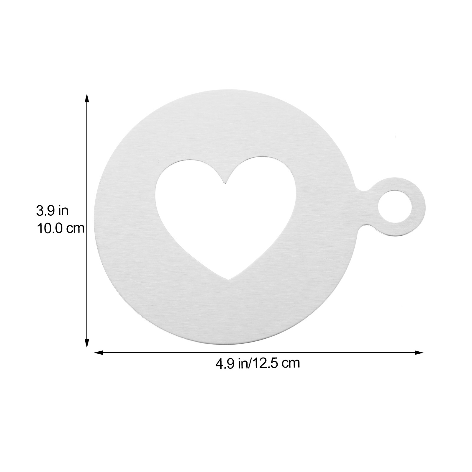 Heart Shape Coffee Stencils 30 - Coffee Stencil Art incelemesi ve fiyatı