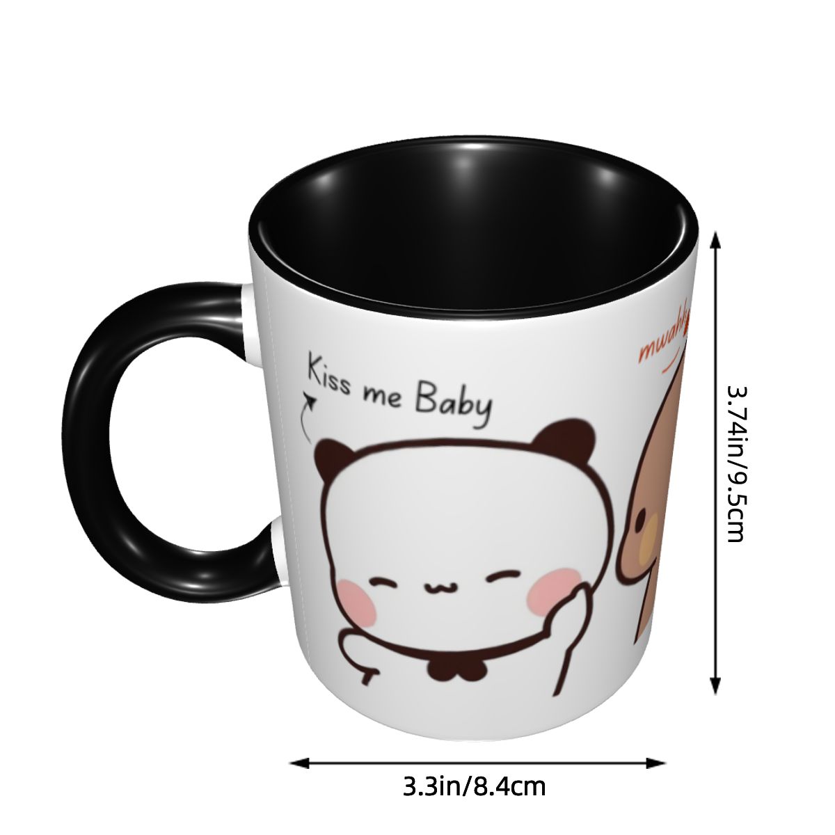 Personalized Kiss Me Baby Mwah - Coffee Tea With Me incelemesi ve fiyatı